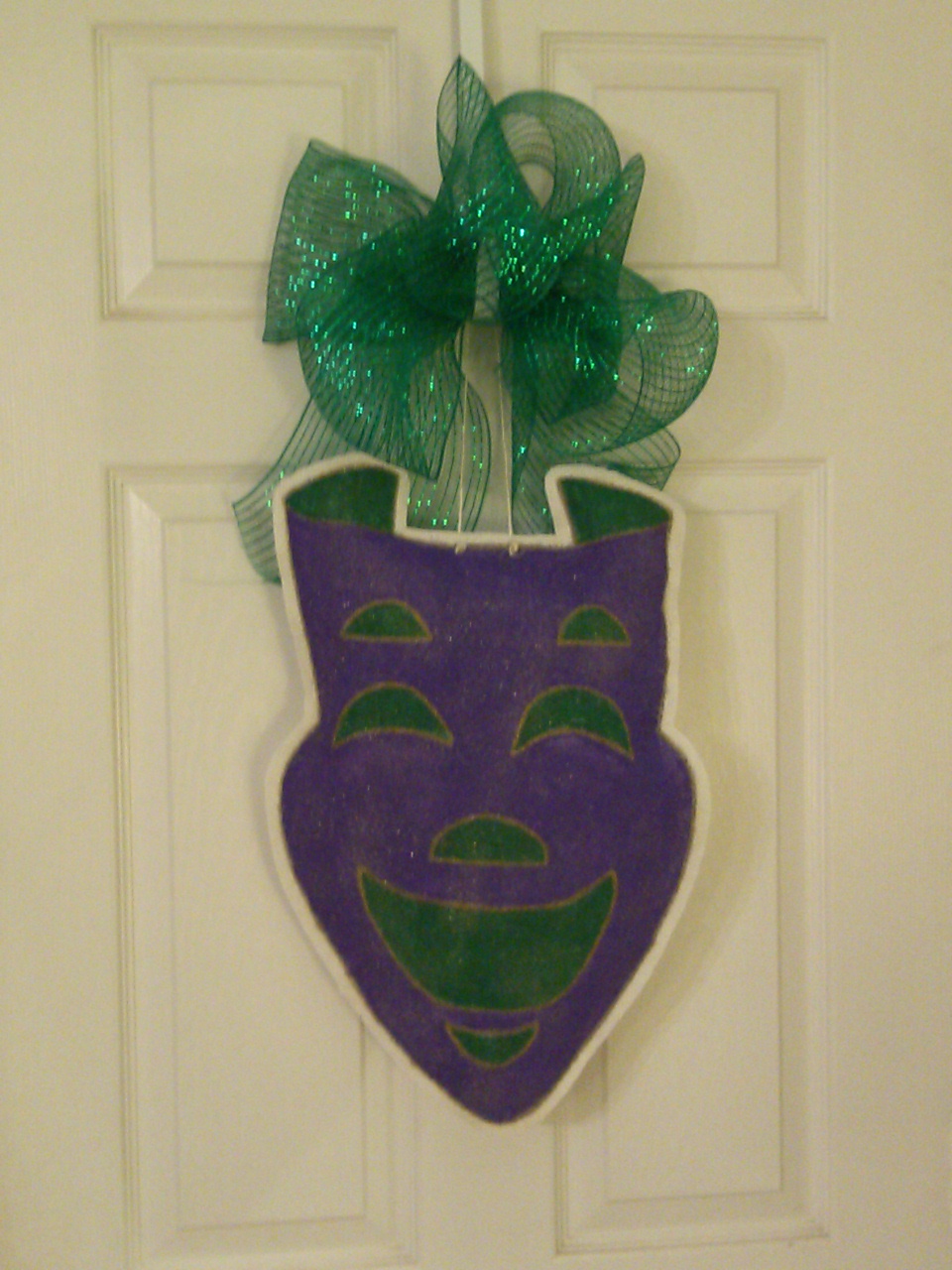 DIY Mardi Gras WOOD BLANKS Door Hanger Wreath, King Cake, Party Mask, –  Herber Studios